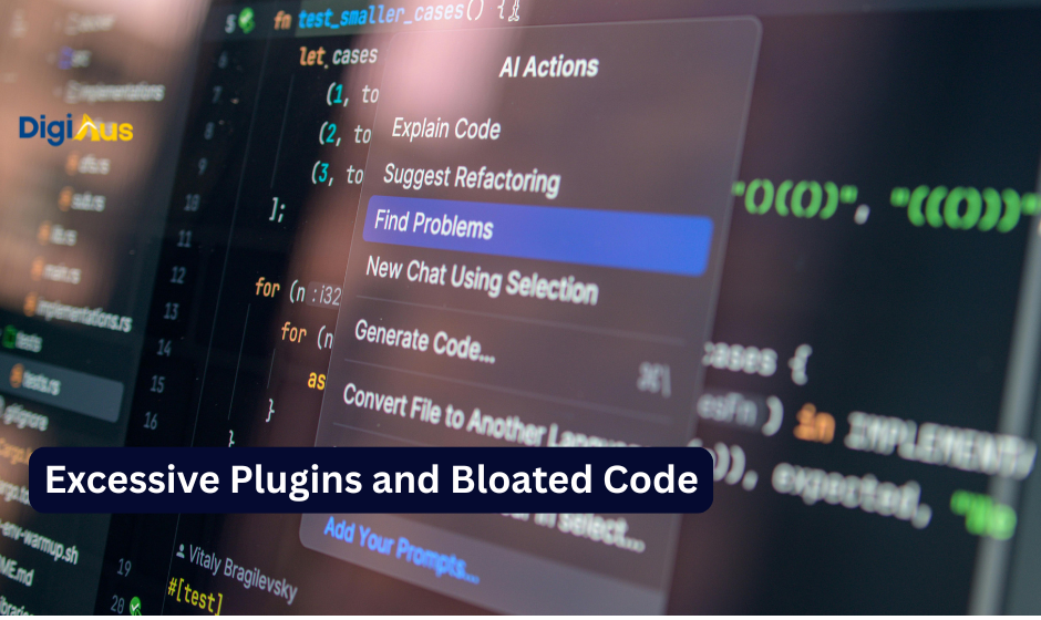 Excessive Plugins and Bloated Code