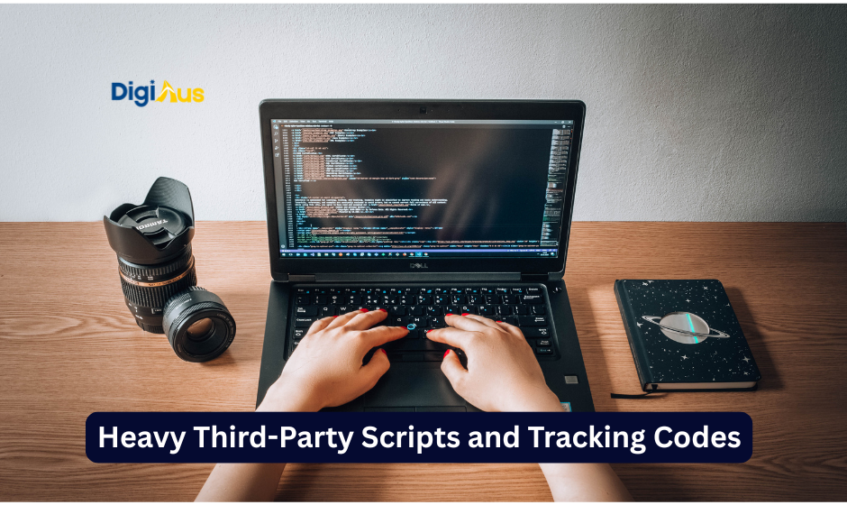 Heavy Third-Party Scripts and Tracking Codes